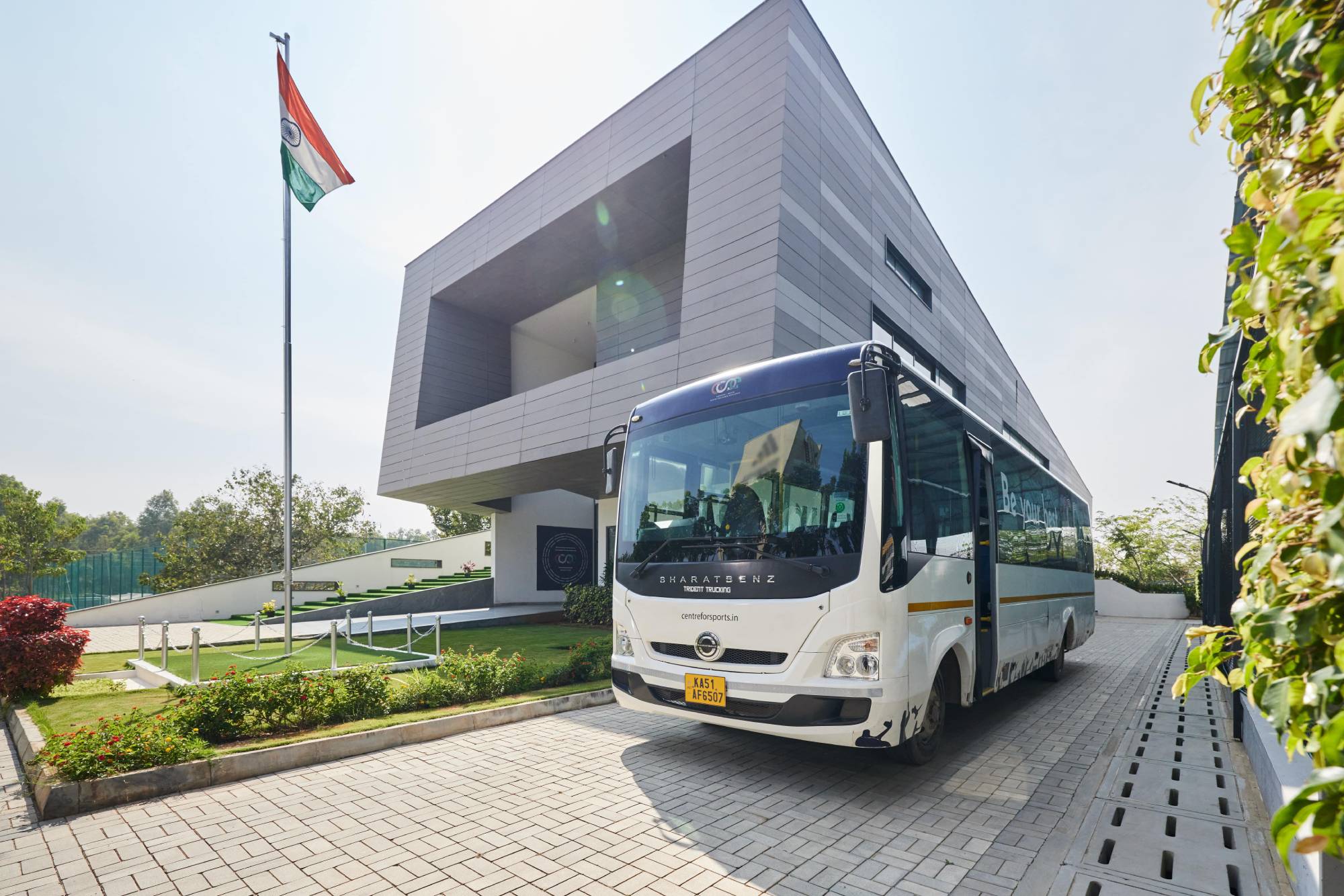 Transport services for basketball athletes at ASB Academy Bangalore